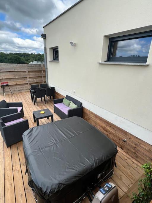 T2 Neuf, Terrasse Et Spa Prive Apartment Josse Exterior photo