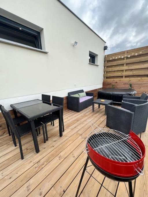 T2 Neuf, Terrasse Et Spa Prive Apartment Josse Exterior photo